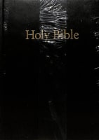 KJV Westminster Holy Bible Reference Black (Black Letter Edition) Hardback