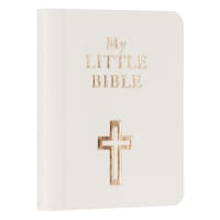 Novelty: My Little Bible (White) Imitation Leather
