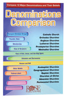 Denominations Comparison (Rose Guide Series) Pamphlet