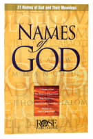 Names of God (Rose Guide Series) Pamphlet