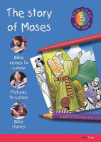 The Story of Moses (#05 in Bible Colour And Learn Series) Paperback