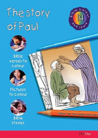 The Story of Paul (#14 in Bible Colour And Learn Series) Paperback