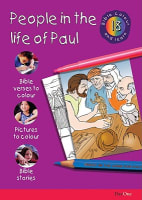 People in the Life of Paul (#18 in Bible Colour And Learn Series) Paperback