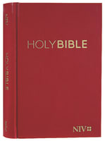 NIV Holy Bible Burgundy Hardback