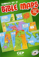 Complete Set of Bible Maps Set of 12 (Includes Cd-rom) Pack/Kit