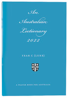 2022 Australian Lectionary Anglican Prayer Book For Australia (Year C) Paperback