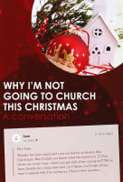 Why I'm Not Going to Church This Christmas Booklet