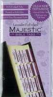 Majestic Bible Tabs Lavender Foil Edged Stickers
