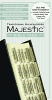 Majestic Bible Tabs Traditional Silver-Edged Stationery