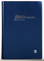 Portuguese Almeida Bible Hardback