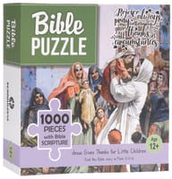Bible Jigsaw Puzzle: Jesus Gives Thanks For Little Children (1000 Pieces) Game